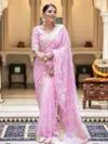 Lc 93 By Laabh Banarasi khadi Georgette Jacquard Designer Sarees Wholesale Online